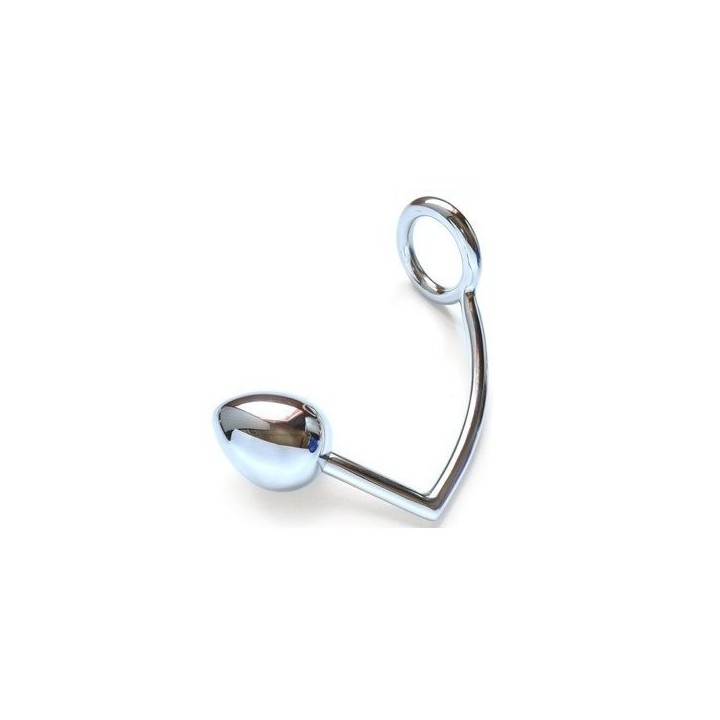 Ring mit Analhaken 40mm von Metal Hard | Fesselliebe.de