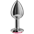 Analplug aus Aluminium, Fuchsia, 7 cm von Secretplay Toys
