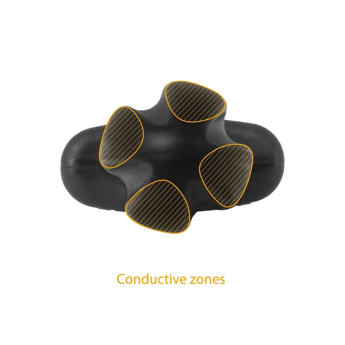 Tartarus Anal Plug Quadripolar Silikon Schwarz von Electrastim | Fesselliebe.de