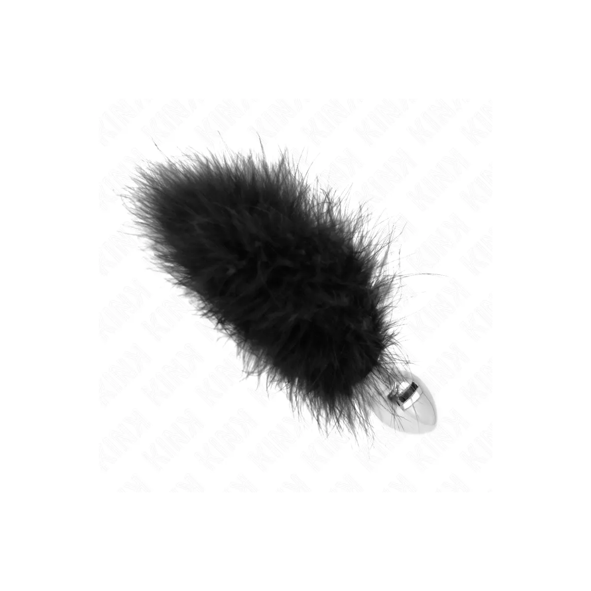 Edelstahl Anal Plug 11 X 7 cm mit Feder 11 cm von Kink Pleasure Plugs | Fesselliebe.de