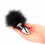 Edelstahl Anal Plug 11 X 7 cm mit Feder 11 cm von Kink Pleasure Plugs | Fesselliebe.de