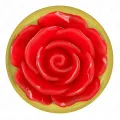 Plug Anal Gold Rose Rot Grösse L von Kink Pleasure Plugs