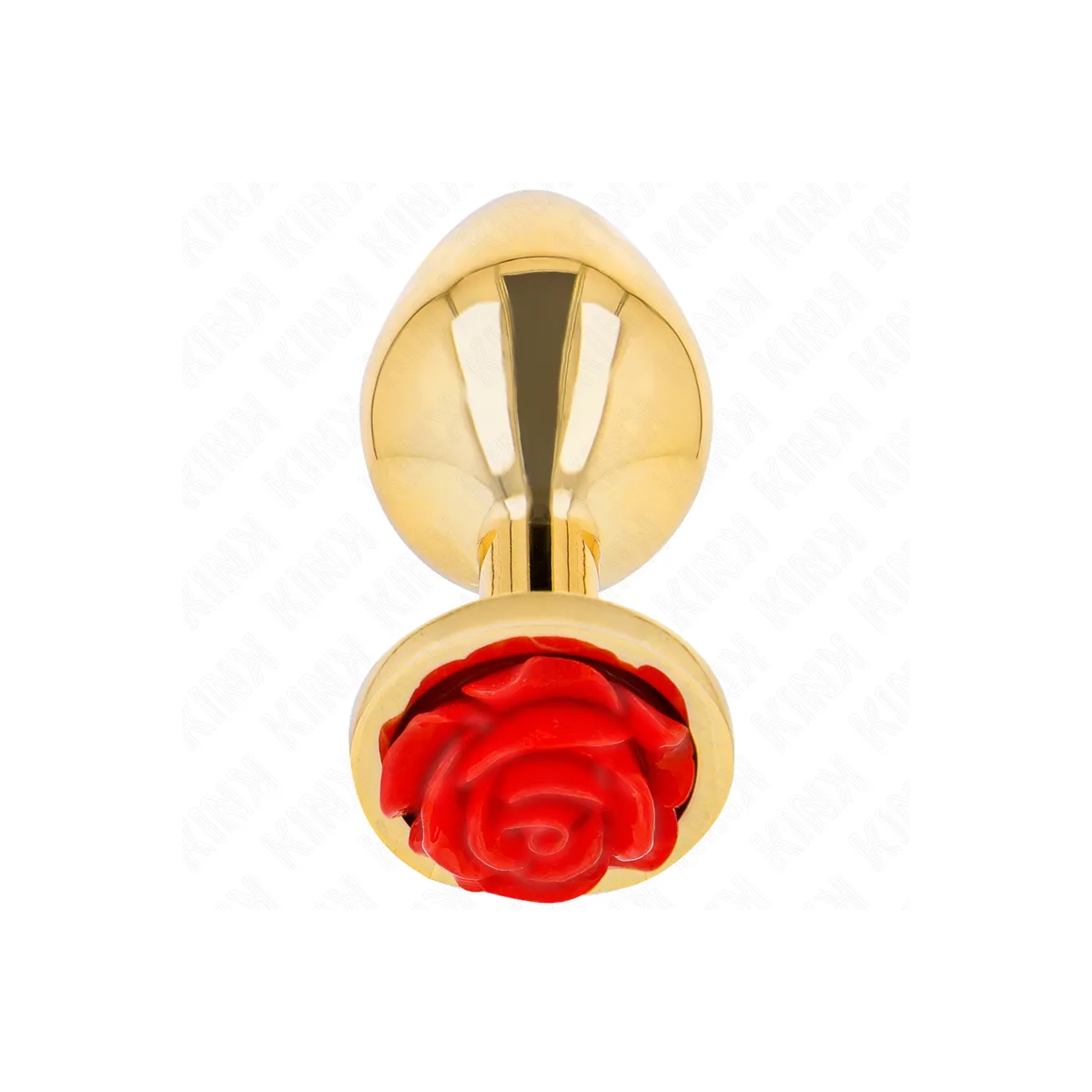 Plug Anal Gold Rose Rot Grösse M von Kink Pleasure Plugs | Fesselliebe.de