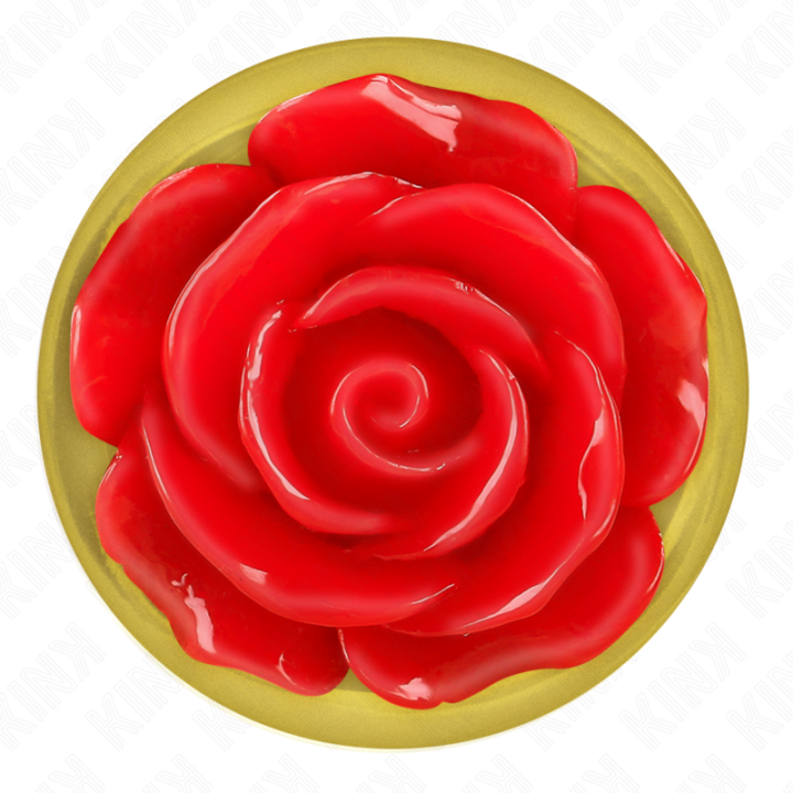Plug Anal Gold Rose Rot Grösse M von Kink Pleasure Plugs | Fesselliebe.de