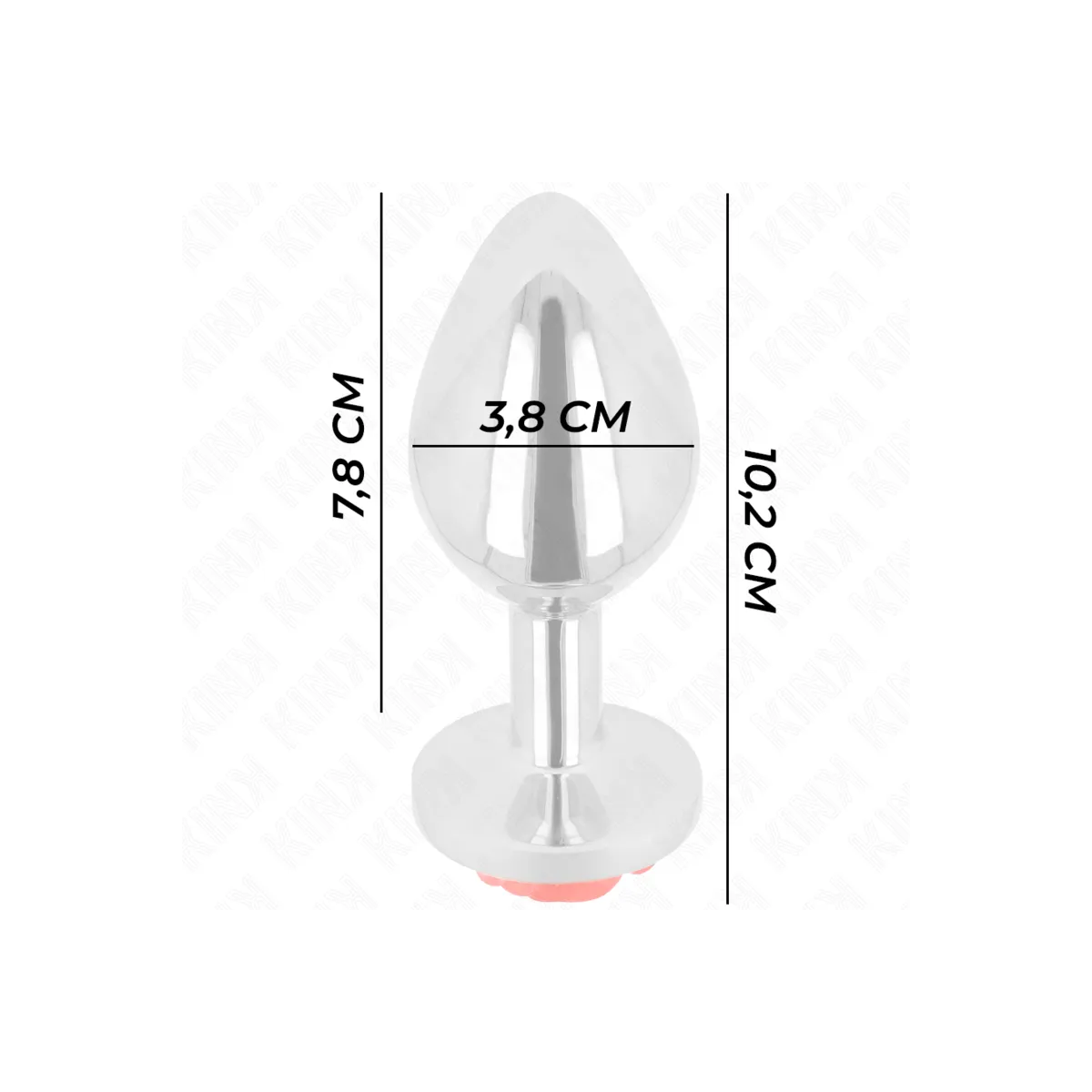 Plug Anal Rose Rot Grösse L von Kink Pleasure Plugs | Fesselliebe.de