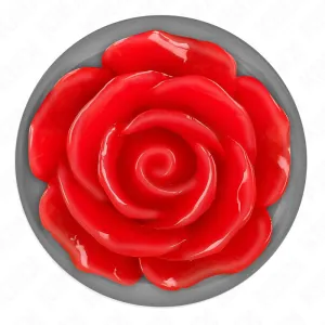 Plug Anal Rose Rot Grösse L von Kink Pleasure Plugs