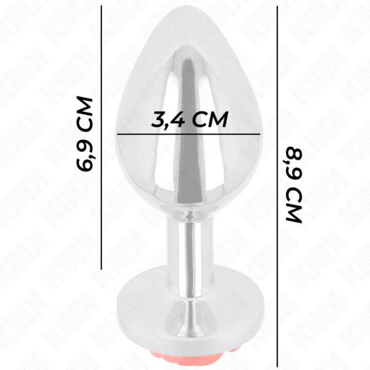 Plug Anal Rose Rot Grösse M von Kink Pleasure Plugs | Fesselliebe.de