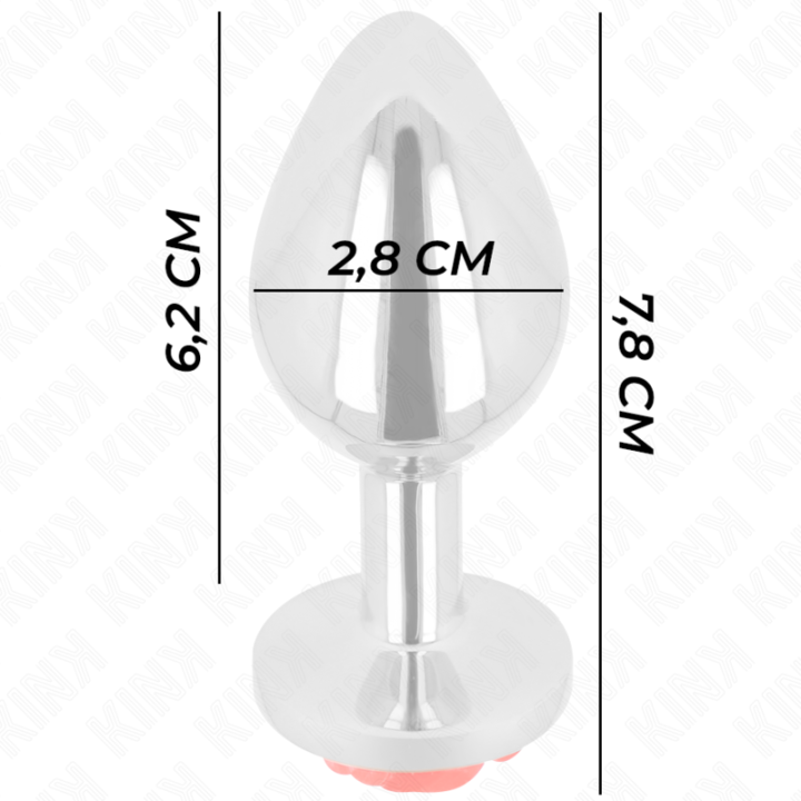 Plug Anal Rose Rot Grösse S von Kink Pleasure Plugs | Fesselliebe.de