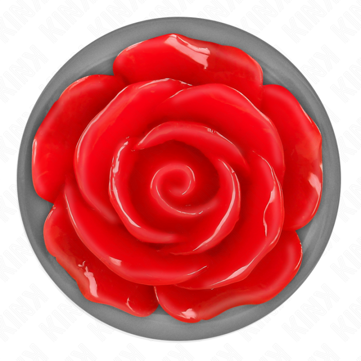 Plug Anal Rose Rot Grösse S von Kink Pleasure Plugs | Fesselliebe.de