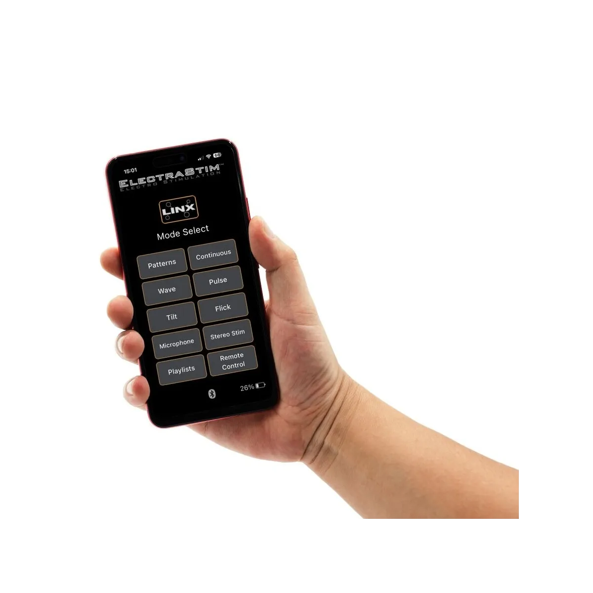 Linx ZweikAnal-Elektrostimulator mit App und mit Fernbedienung von Electrastim | Fesselliebe.de