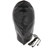 Unterjugungsmaske Schwarz von Darkness Bondage | Fesselliebe.de