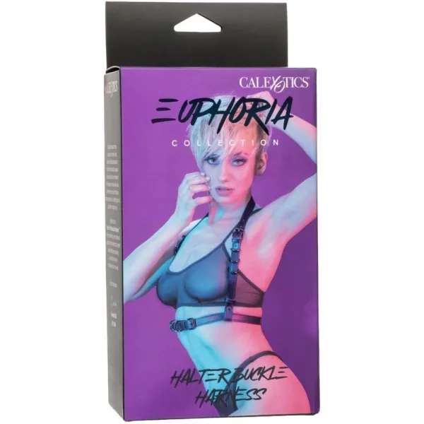 Euphoria Halfterschnallengeschirr Schwarz von Calexotics | Fesselliebe.de