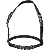 Euphoria Plus Size Halter Buckle Harness Schwarz von Calexotics | Fesselliebe.de