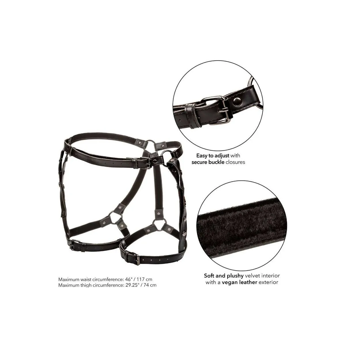 Euphoria Plus Grösse Reit-Oberkeitengurt von Calexotics | Fesselliebe.de