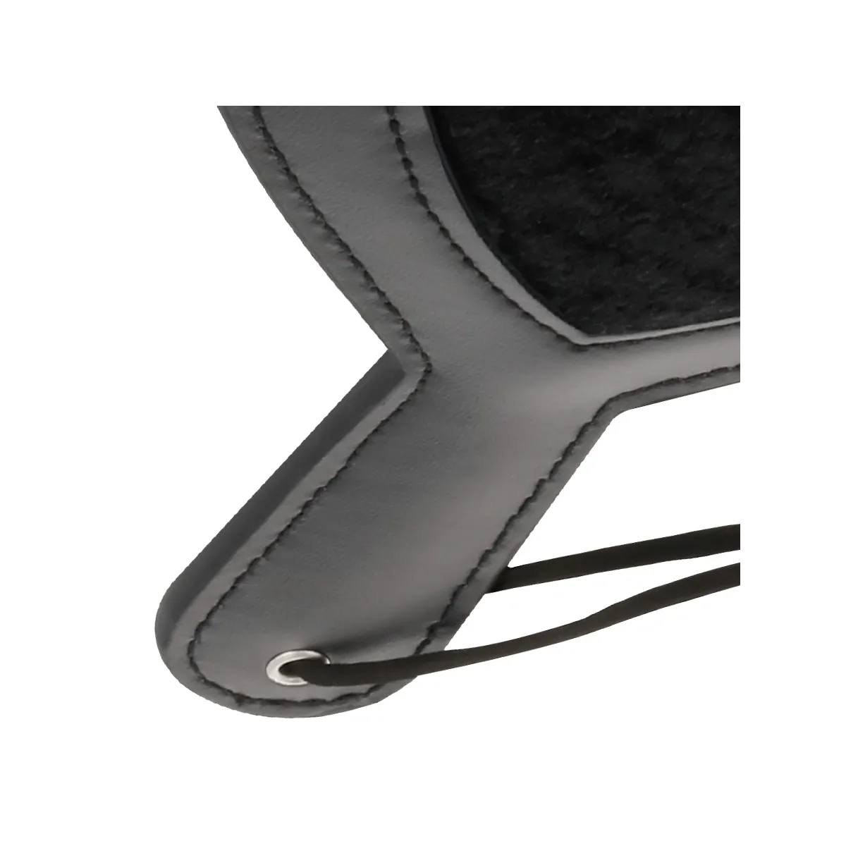 Schwarzes Fetish Love Velours Paddel von Darkness Sensations | Fesselliebe.de