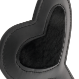 Schwarzes Fetish Love Velours Paddel von Darkness Sensations | Fesselliebe.de