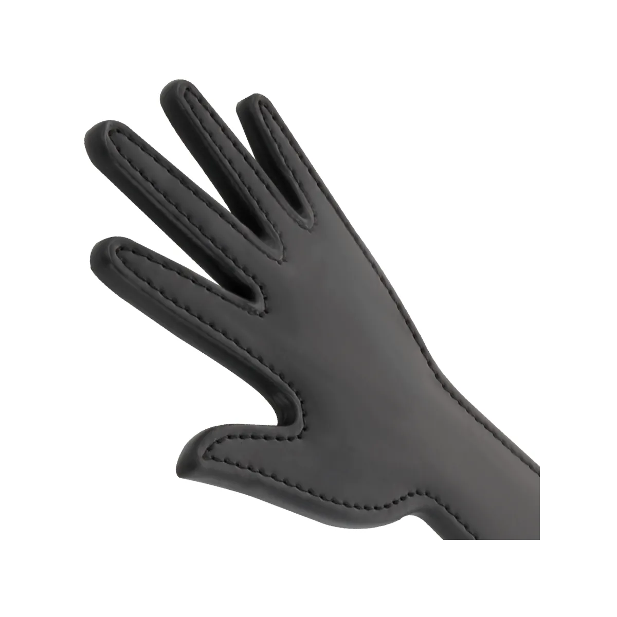 Schwarzes Fetisch-Handpaddel von Darkness Sensations | Fesselliebe.de