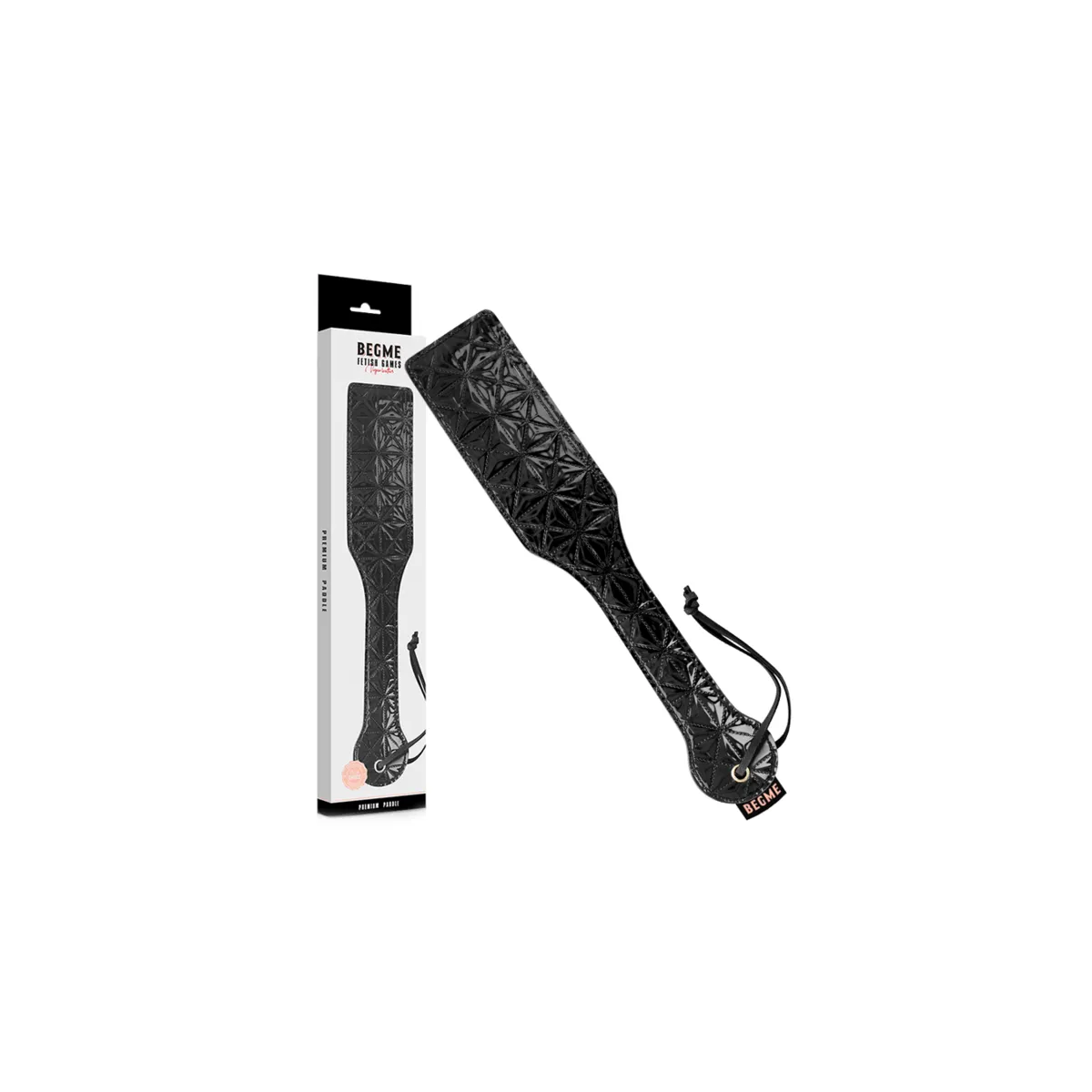 Paddel aus Veganem Leder von Begme Black Edition | Fesselliebe.de