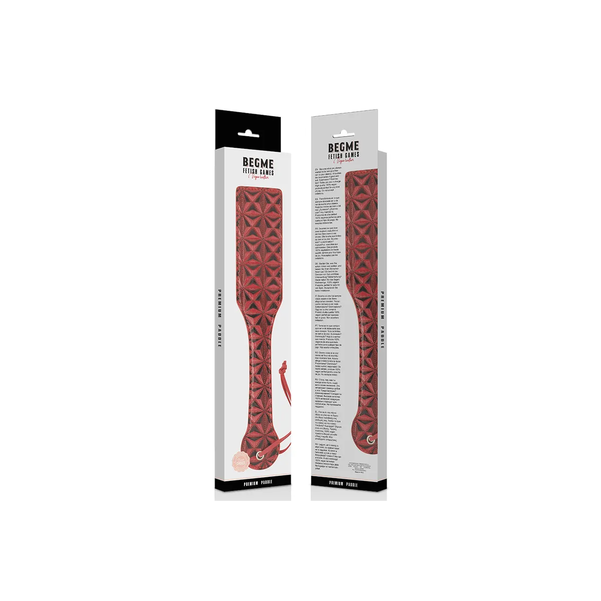 Vegane Lederschaufel von Begme Red Edition | Fesselliebe.de