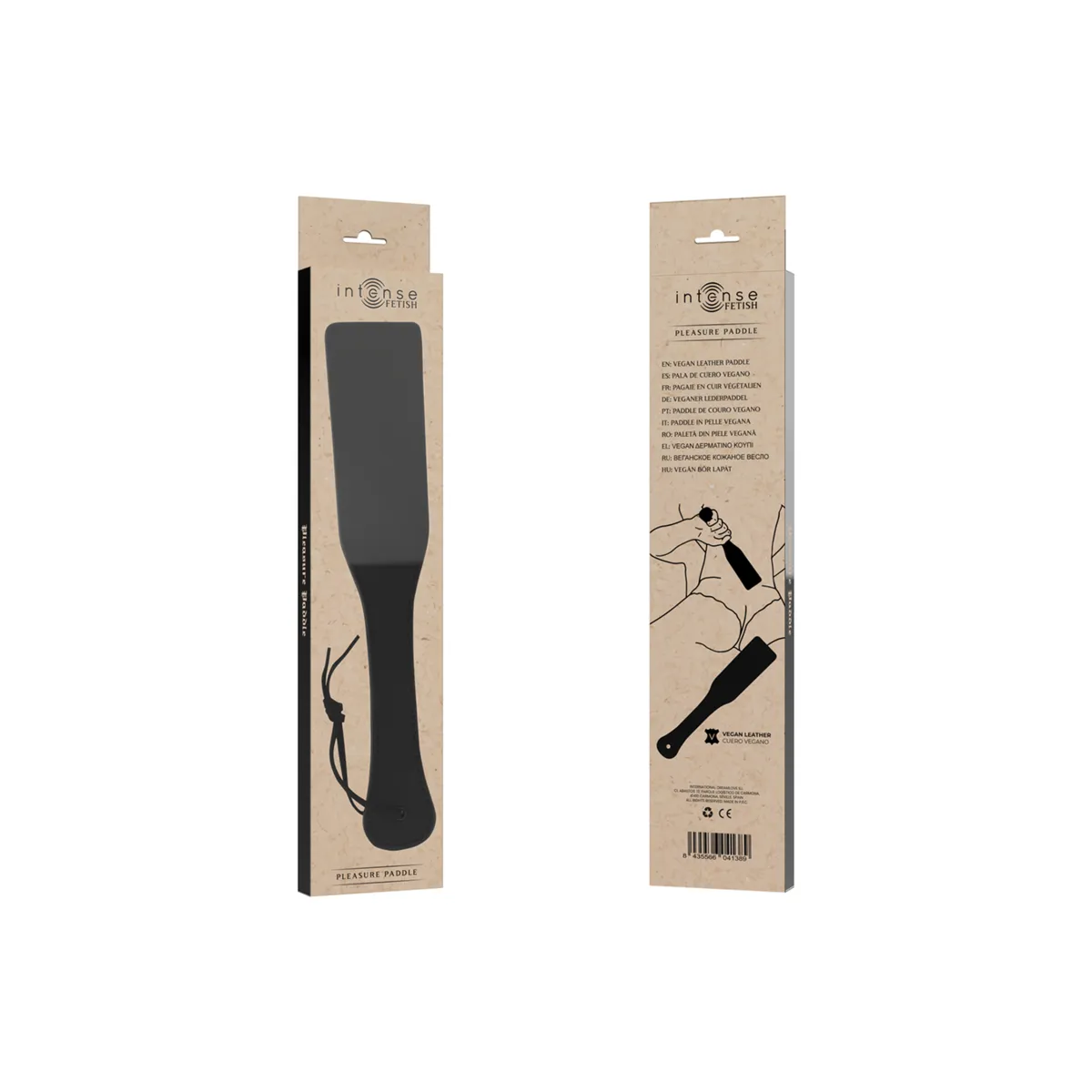 Fetisch Paddel aus Veganem Leder von Intense Fetish | Fesselliebe.de