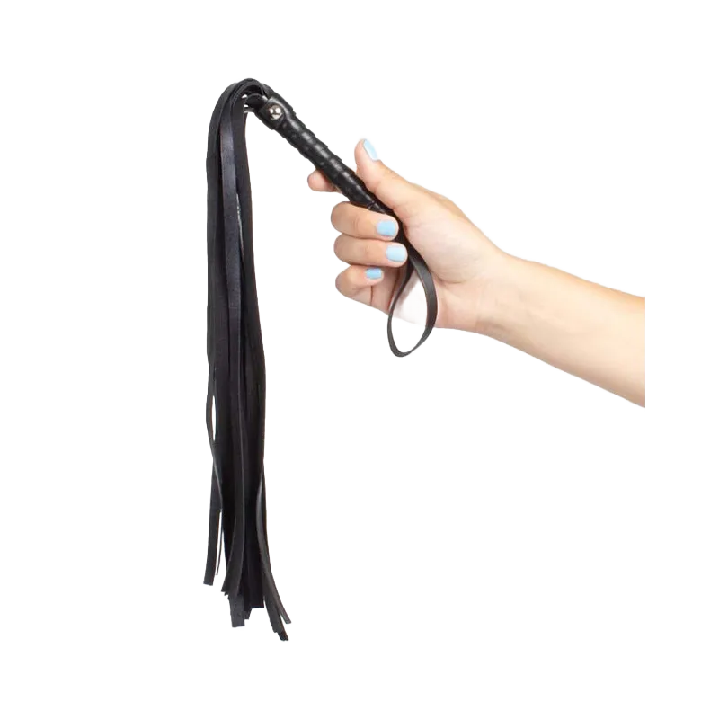 Schwarze Bondage-Peitsche Bdsm-Kollektion von Secretplay 100% Fetish | Fesselliebe.de