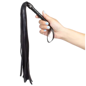 Schwarze Bondage-Peitsche Bdsm-Kollektion von Secretplay 100% Fetish | Fesselliebe.de