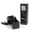 Schwarze Bondage-Peitsche Bdsm-Kollektion von Secretplay 100% Fetish