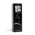 Schwarze Bondage-Peitsche Bdsm-Kollektion von Secretplay 100% Fetish