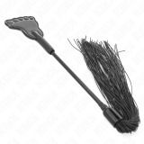 Fußförmige Paddel mit Quastenpeitsche 31 cm von Kink Impact & Touch | Fesselliebe.de