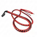 Rote Lange Schlangenpeitsche 210 cm von Kink Impact & Touch