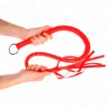 Schlangenpeitsche mit Rotem Handring 65 cm von Kink Impact & Touch