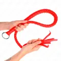 Schlangenpeitsche mit Rotem Handring 65 cm von Kink Impact & Touch