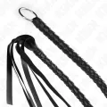 Schlangenpeitsche mit Schwarzem Handring 65 cm von Kink Impact & Touch