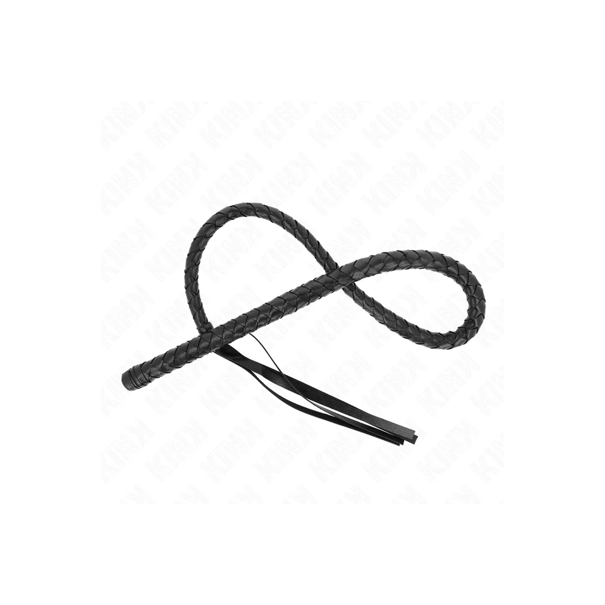 Lange Peitsche mit Perlen 110 cm von Kink Impact & Touch | Fesselliebe.de