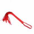 Peitsche mit Rotem Strukturiertem Griff 48,5 cm von Kink Impact & Touch