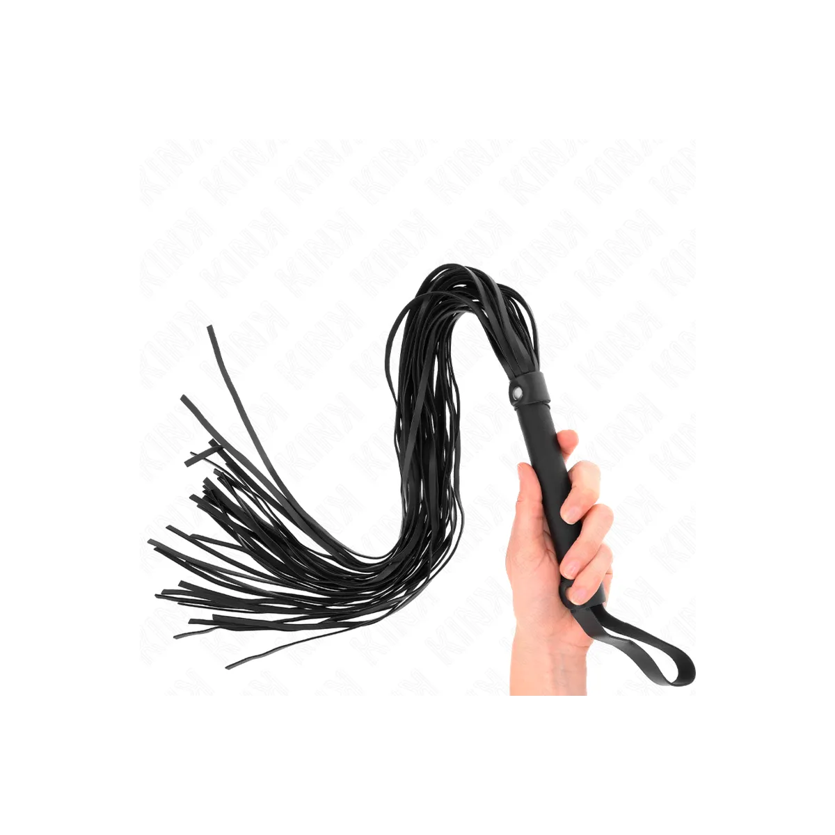 Peitsche aus Schafshautimitat 60 cm von Kink Impact & Touch | Fesselliebe.de
