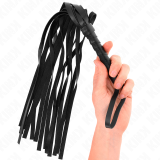 Einfache Schwarze Peitsche 45 cm von Kink Impact & Touch | Fesselliebe.de