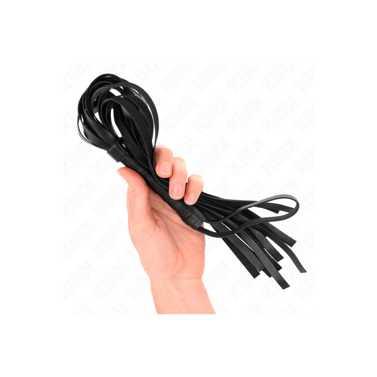Einfache Schwarze Peitsche 45 cm von Kink Impact & Touch | Fesselliebe.de