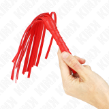 Einfache Mini Rote Peitsche 28 cm von Kink Impact & Touch | Fesselliebe.de