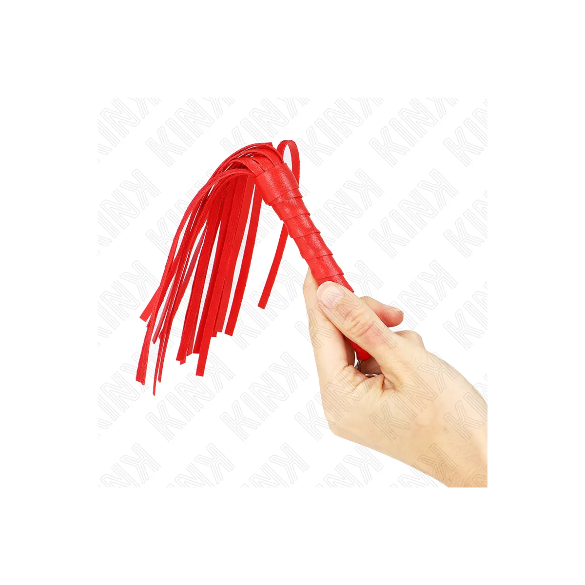 Einfache Mini Rote Peitsche 28 cm von Kink Impact & Touch | Fesselliebe.de