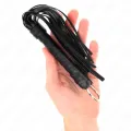 Einfache Mini-Peitsche Schwarz 28 cm von Kink Impact & Touch