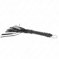 Einfache Mini-Peitsche Schwarz 28 cm von Kink Impact & Touch
