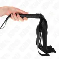 Schwarze Breitschwanzpeitsche 48,5 cm von Kink Impact & Touch