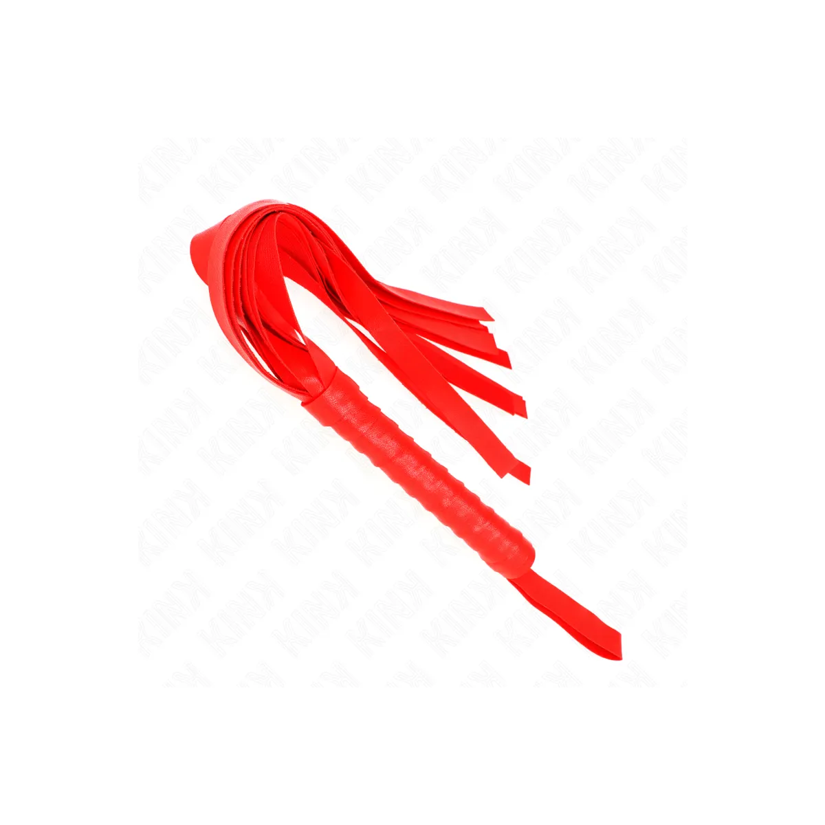 Rote Breitschwanzpeitsche 48,5 cm von Kink Impact & Touch | Fesselliebe.de