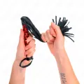 Peitsche mit Rautenmuster 40 cm von Kink Impact & Touch