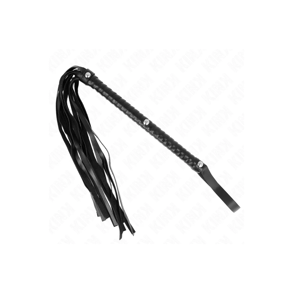 Peitsche mit Langem Griff 60 cm von Kink Impact & Touch | Fesselliebe.de