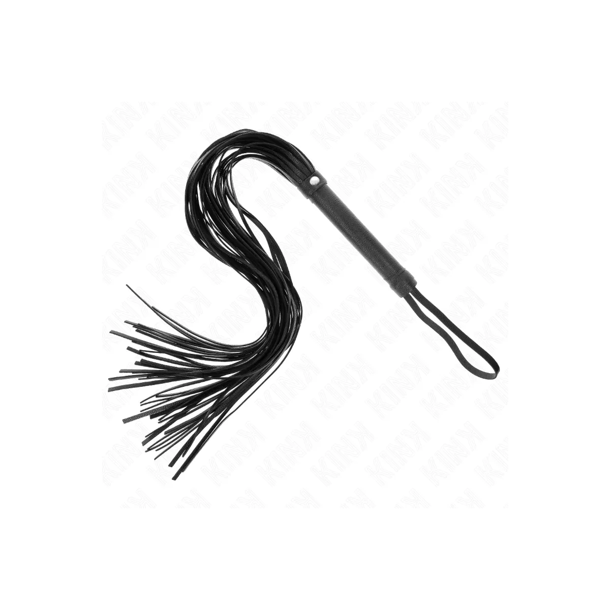 Schwarze Weich-Pvc-Peitsche 70 cm von Kink Impact & Touch | Fesselliebe.de