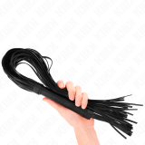 Schwarze Weich-Pvc-Peitsche 70 cm von Kink Impact & Touch | Fesselliebe.de