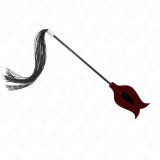 Rosenform Quastenpeitsche aus Silikon 45 cm von Kink Impact & Touch | Fesselliebe.de