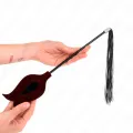 Rosenform Quastenpeitsche aus Silikon 45 cm von Kink Impact & Touch